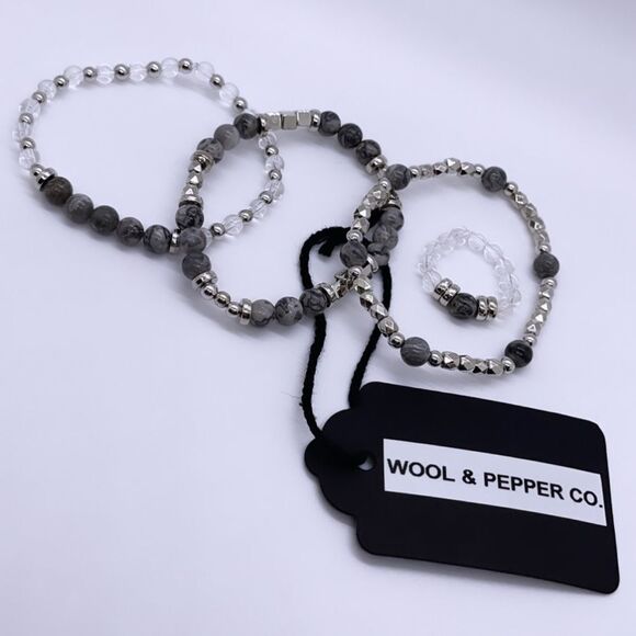 NWT Wool + Pepper Co. Matching Jewelry Set (4) - Picture 1 of 7